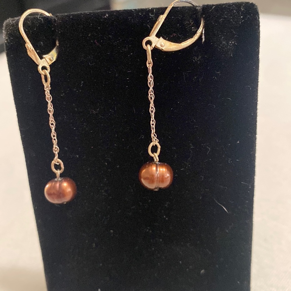 Vantel pearls earrings